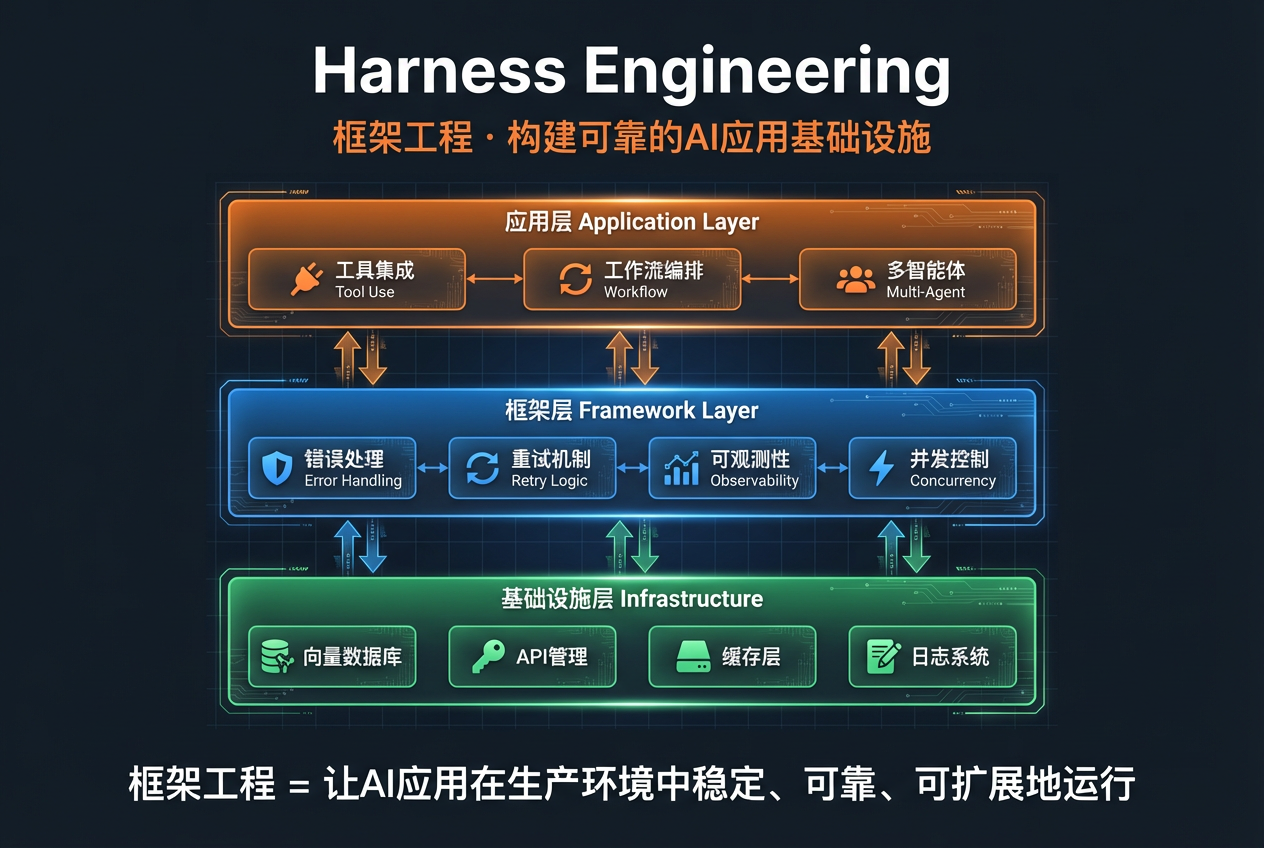 Harness Engineering 系统架构图