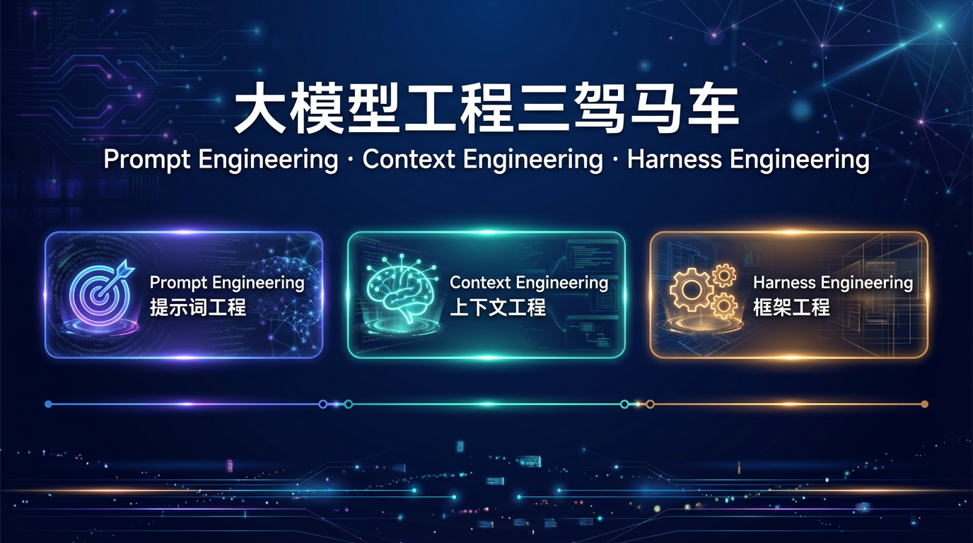 大模型工程三驾马车封面图